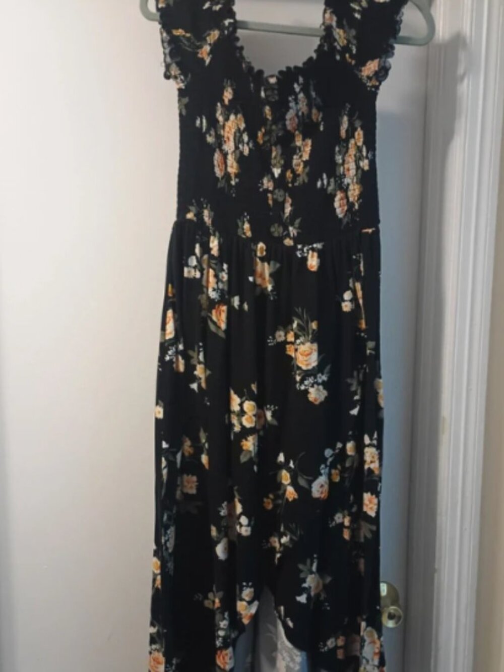 High-Low Floral Dress